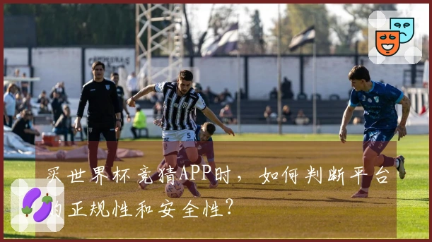 买世界杯竞猜APP时，如何判断平台的正规性和安全性？
